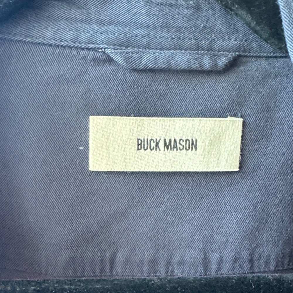 Buck Mason Navy Men's Shirt - Picture 2 of 2